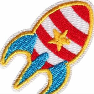 NWT 🚀 Rocket Patch For Denim Jeans And Jean Jackets